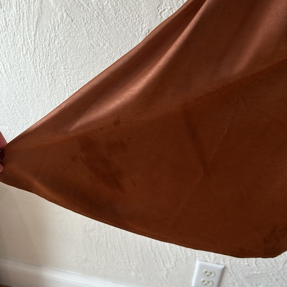 ALFIE MINI Brown Mini Dress - Picture 6 of 7